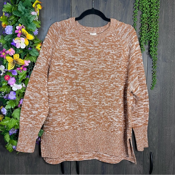 .!🌼3/$30🌼A New Day Crew Neck Long Sleeve Marbled Pullover Sweater Size XL - Picture 3 of 15